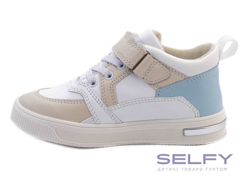 Кросівки Ш-515 а біла шкіра 29-40, Фото 3