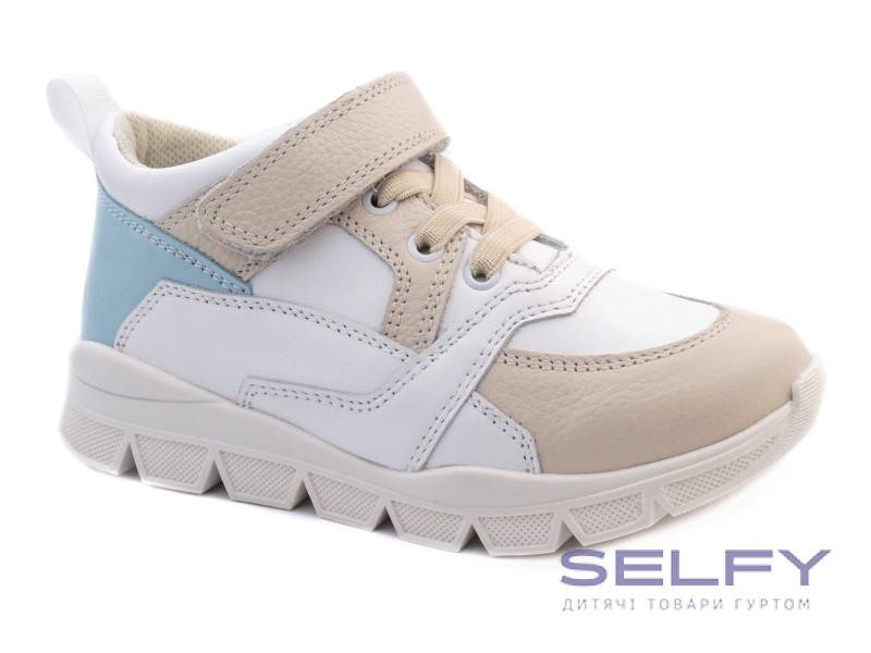 Кросівки Ш-515 б біла шкіра 29-40, Фото 1