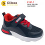 Кроссовки детские Clibee E131-1 black-red 20-25