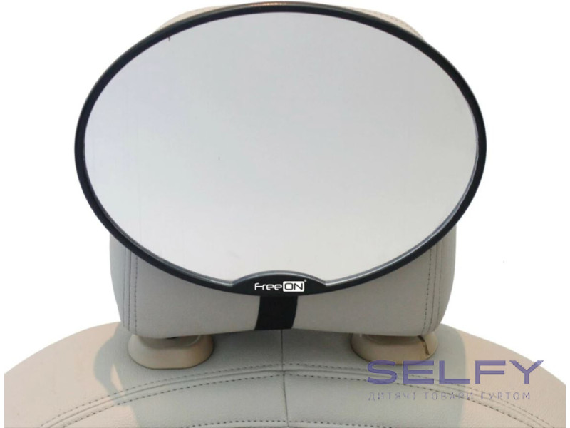 Дзеркало заднього виду в автомобіль FreeON, black, Фото 1