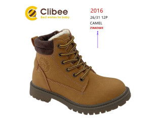 Черевики зимові Clibee 2016 camel 26-31