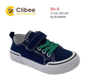 Кеди дитячі Clibee BA-8 blue-green 21-26