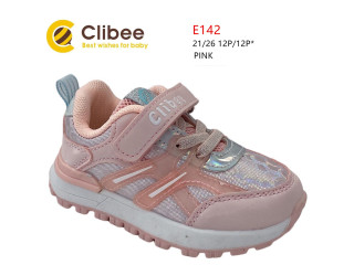 Кроссовки детские Clibee E142 pink 21-26
