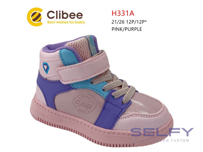 Черевики дитячі Clibee H331A pink-purple 21-26, Фото 1