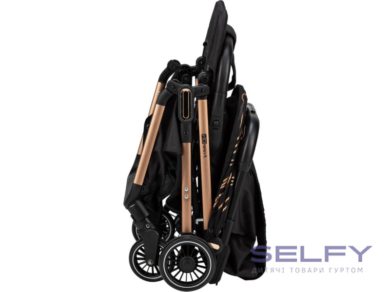 Коляска для дитини прогулянкова FreeON Unique, gold rose, Фото 10