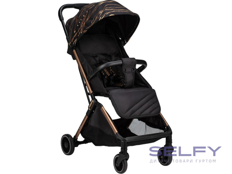 Коляска для дитини прогулянкова FreeON Unique, gold rose, Фото 4