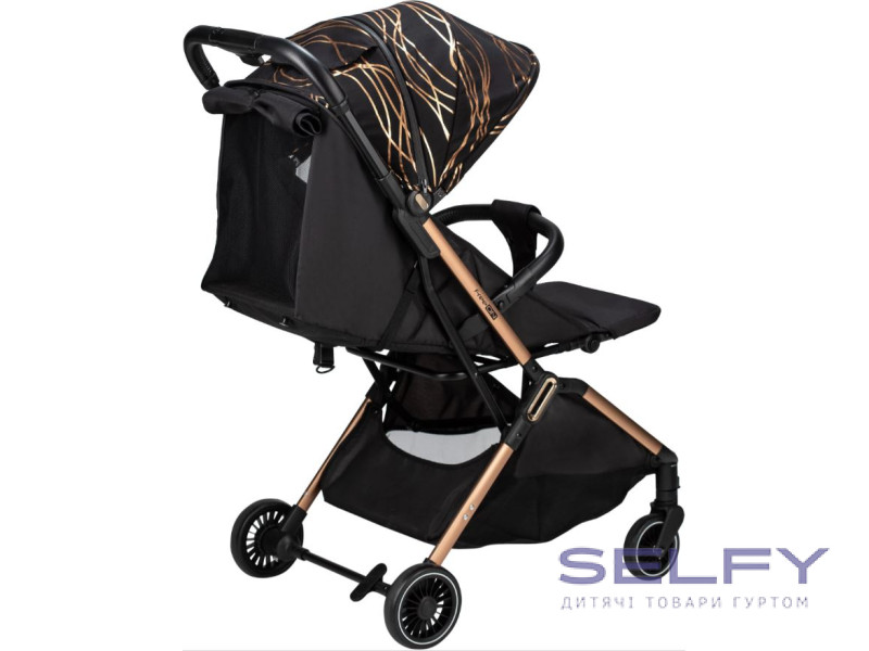 Коляска для ребенка прогулочная FreeON Unique, gold rose, Фото 8