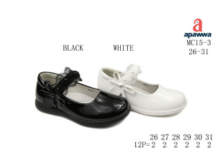 Туфли детские Apawwa MC15-3 white 26-31