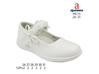 Туфли детские Apawwa MC15-3 white 26-31