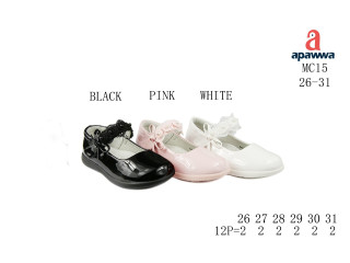 Туфли детские Apawwa MC15-3 pink 26-31