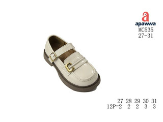 Туфлі дитячі Apawwa MC535 beige 27-31