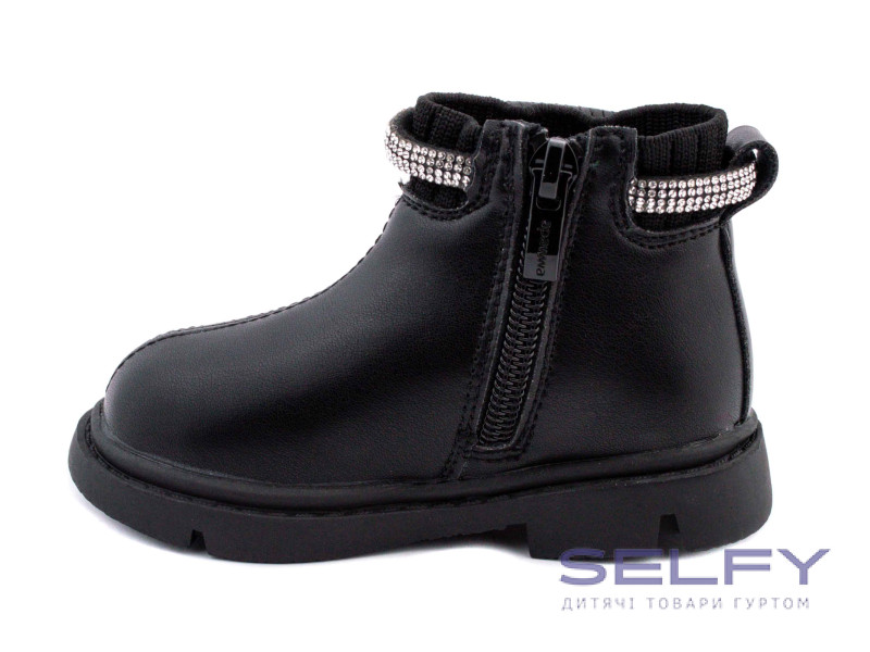 Черевики дитячі Apawwa NQ701 black 21-25, Фото 3