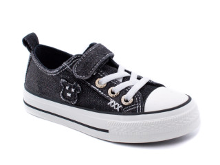 Кеди дитячі Apawwa RC354 black 26-31