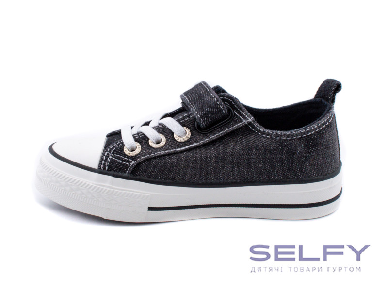 Кеды детские Apawwa RC354 black 26-31, Фото 3