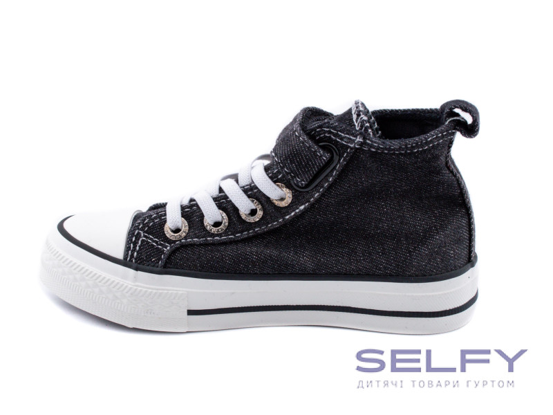 Кеди дитячі Apawwa RC356 black 26-31, Фото 3