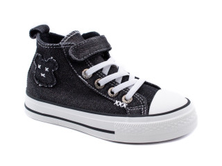 Кеди дитячі Apawwa RC356 black 26-31