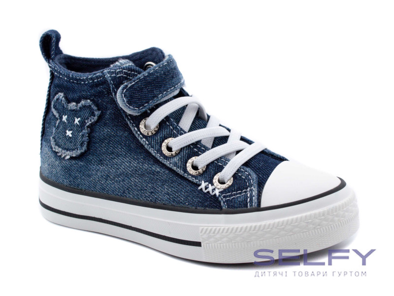 Кеды детские Apawwa RC357 blue 32-37, Фото 1