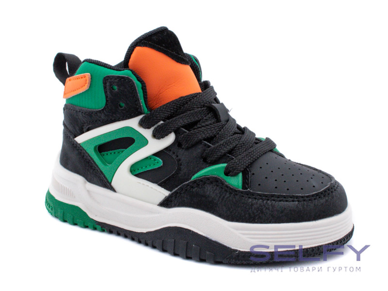 Хайтопы детские Apawwa TQ200 black 32-37, Фото 1