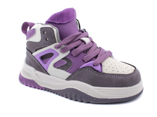 Детские хайтопы Apawwa TQ200 purple 32-37