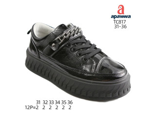 Кросівки дитячі Apawwa TC817 black 31-36