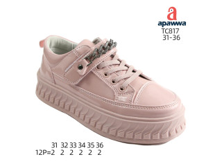 Кроссовки детские Apawwa TC817 pink 31-36