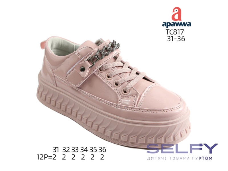 Кросівки дитячі Apawwa TC817 pink 31-36, Фото 1