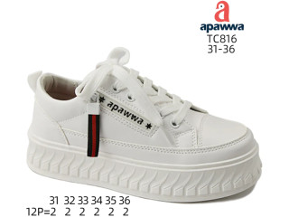 Кроссовки детские Apawwa TC816 white 31-36