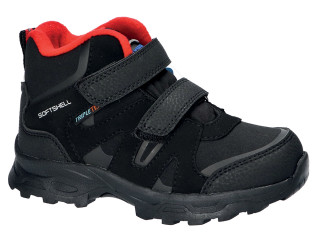 Термоботинки SOFTSHELL American Club SN 32/22 черно-красный 28-32 (807/23)