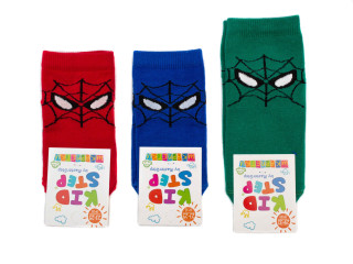 Шкарпетки MasterStep 4025 зелений, людина павук (20-25)