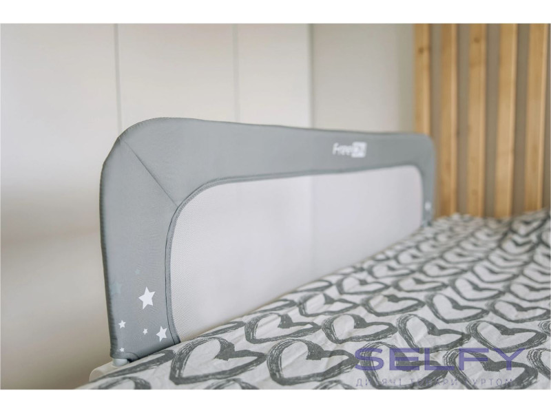 Захисний бортик для ліжка FreeON little stars, grey, Фото 5