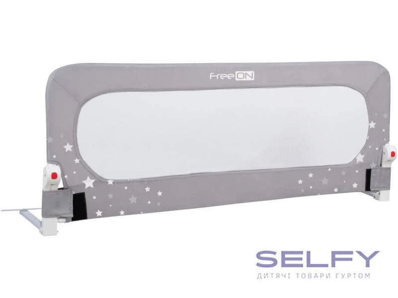 Захисний бортик для ліжка FreeON little stars, grey, Фото 1