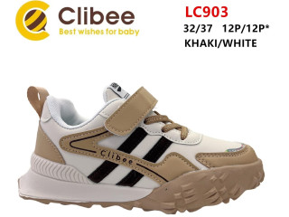 Кроссовки детские Clibee LC903 khaki-white 32-37