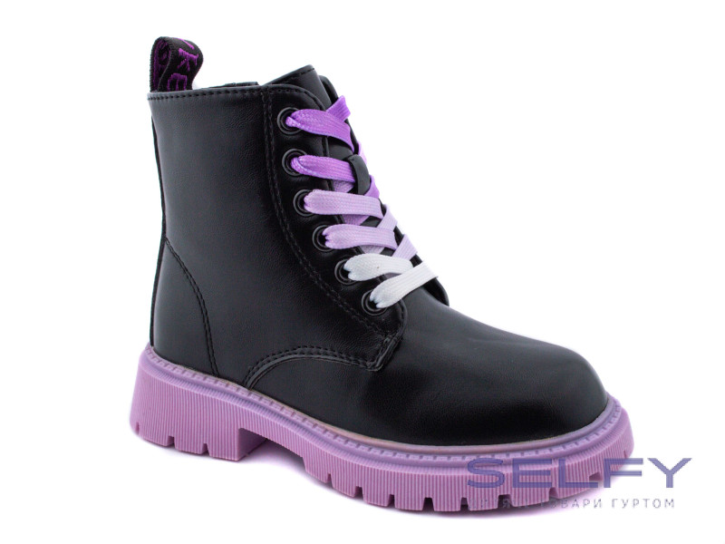 Черевики зимові Clibee HB-380 black 26-31, Фото 1