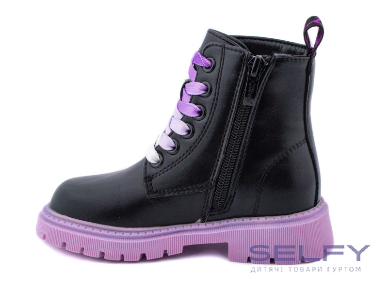 Черевики зимові Clibee HB-380 black 26-31, Фото 3