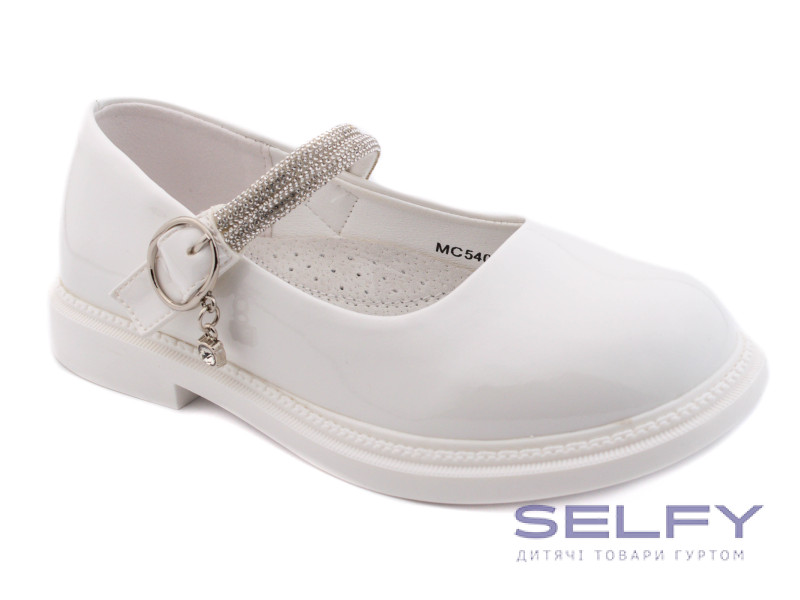 Туфли детские Apawwa MC540 white 32-37, Фото 1