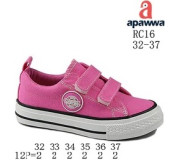 Кеды детские Apawwa RC16 fuxia 32-37