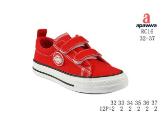 Кеды детские Apawwa RC16 red 32-37