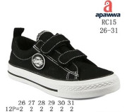 Кеды детские Apawwa RC15P black 26-31