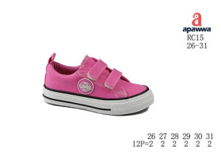 Кеды детские Apawwa RC15P fuxia 26-31