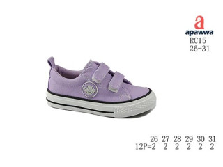 Кеди дитячі Apawwa RC15P purple 26-31