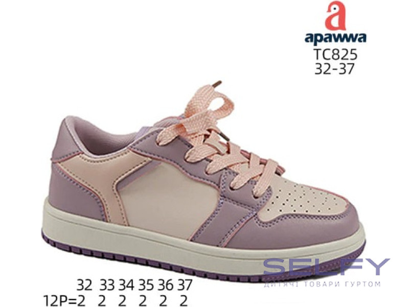 Кроссовки детские Apawwa TC825 pink-purple 32-37, Фото 1