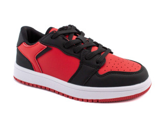 Кросівки дитячі Apawwa TC825 black-red 32-37