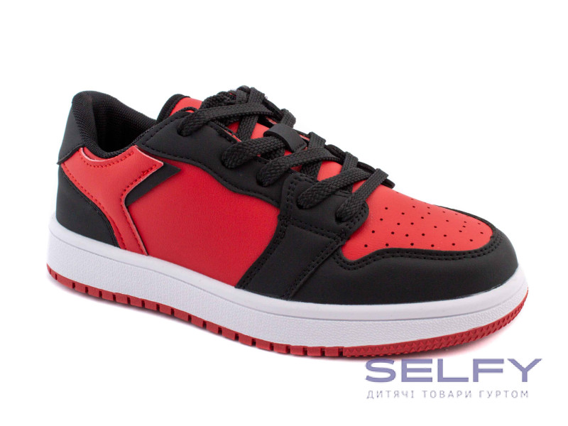 Кросівки дитячі Apawwa TC825 black-red 32-37, Фото 1