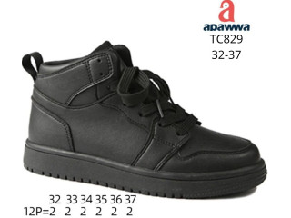 Хайтопи дитячі Apawwa TC829 black 32-37