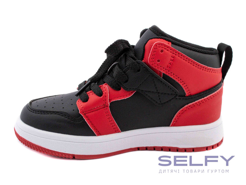 Хайтопы детские Apawwa TC828 black-red 26-31, Фото 3