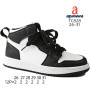 Хайтопы детские Apawwa TC828 black-white 26-31