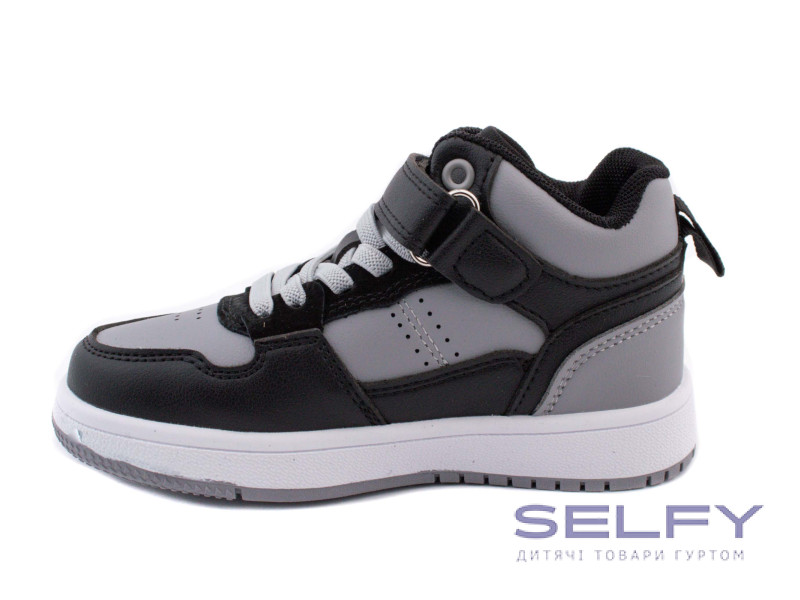 Хайтопи дитячі Apawwa TC823 black-grey 32-37, Фото 3