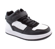 Хайтопы детские Apawwa TC823 black-white 32-37