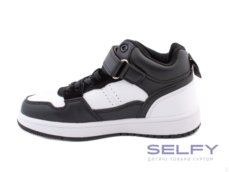 Хайтопи дитячі Apawwa TC823 black-white 32-37, Фото 3