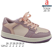 Кроссовки детские Apawwa TC824 pink-purple 26-31